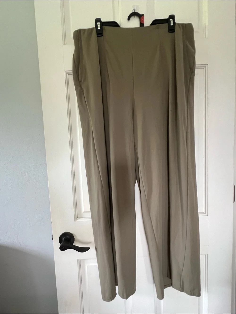 Old Navy Olive Green Wide-Leg High-Rise Trousers